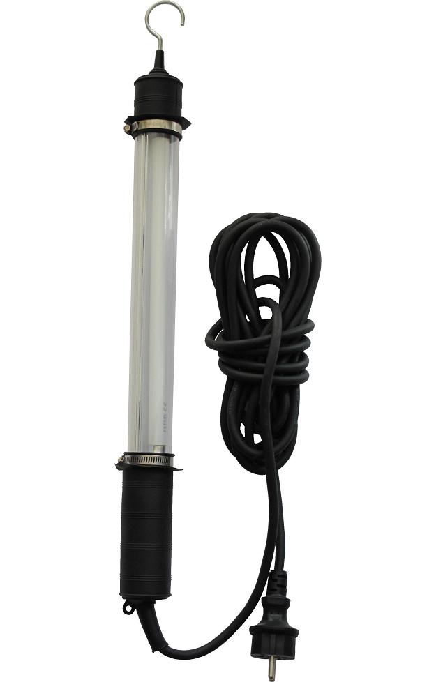 Baladeuse Tube Néon 8W 230V IP54 Câble 5m